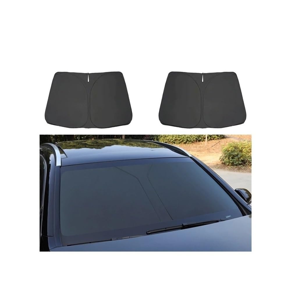 LLYIXUAI Für Camry XV70 2018-2023 2024 Auto Sonnenschutz Frontscheibe Vorhang Hinten Seite Fenster Schatten Auto Fenster Shades Schiebedach Sonnenblende(Front Windshield) von LLYIXUAI