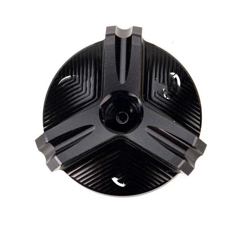 LLYIXUAI Für FJR 1300 2004-2022 2023 2024 Motorrad Vorderrad-Bremsflüssigkeitsbehälter Abdeckung Deckel Zubehör Vorne Hinten Brems Reservoir Abdeckung(Black) von LLYIXUAI