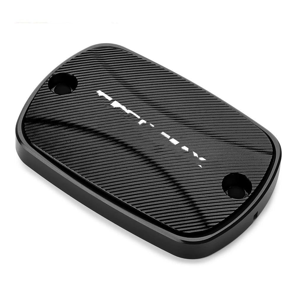 LLYIXUAI Für TECH Für MAX Für TMAX 560 2022 2023 Motorrad Zubehör Vorderen Brems Flüssigkeit Reservoir Tank Cap Abdeckung Vorne Hinten Brems Reservoir Abdeckung(Black) von LLYIXUAI