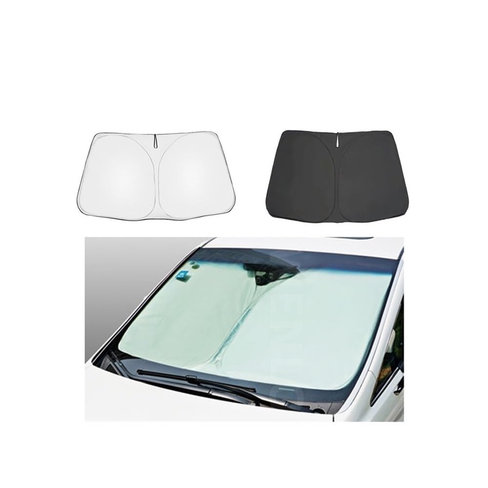 LLYIXUAI Für X5 F15 2014-2018 Auto Fenster Sonnenschutz Schutz Auto Vorhang Zubehör Fahrzeug Schatten Visier Net Mesh Protector Schiebedach Sonnenblende(Front Windshield-01) von LLYIXUAI