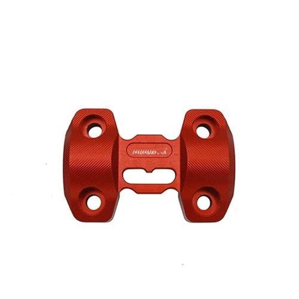 LLYIXUAI Motorrad Lenkererhöhung Für Adv150 Für ADV160 Griff Bar Clamp Motorrad Lenker Clamp Abdeckung Clamp Zubehör(Red) von LLYIXUAI