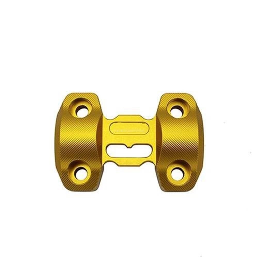 LLYIXUAI Motorrad Lenkererhöhung Für Adv150 Für ADV160 Griff Bar Clamp Motorrad Lenker Clamp Abdeckung Clamp Zubehör(Yellow) von LLYIXUAI