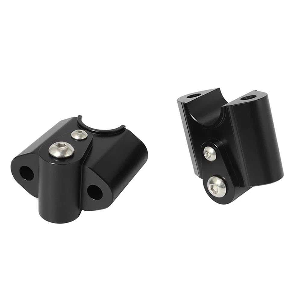 LLYIXUAI Motorrad Lenkererhöhung Für R18 Für Klassische 2020-2021 Motorrad Lenker Riser Erhöhung Adapter Aluminium Griff Bar Halterung Kit(Black) von LLYIXUAI