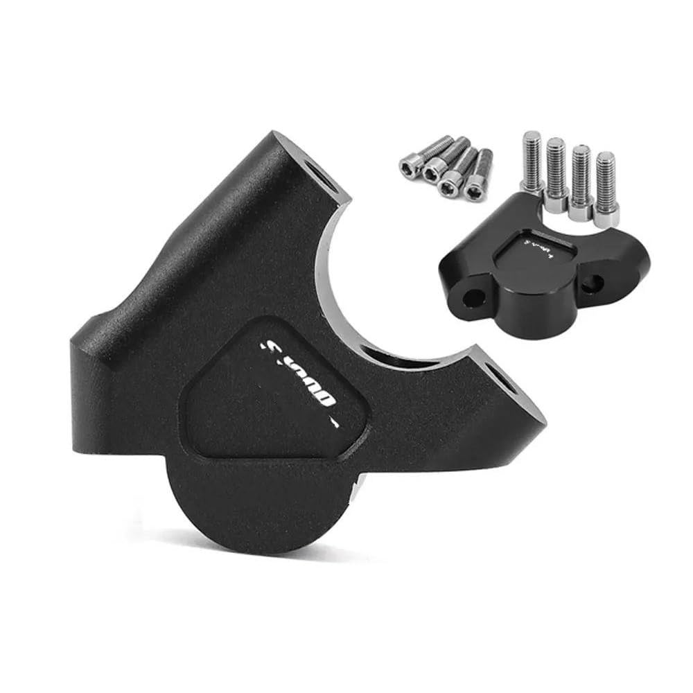 LLYIXUAI Motorrad Lenkererhöhung Für S 1000 XR 2015-2018 Motorrad Lenker Riser 32 MM Lenker Klemme Verlängern Adapter(Black) von LLYIXUAI