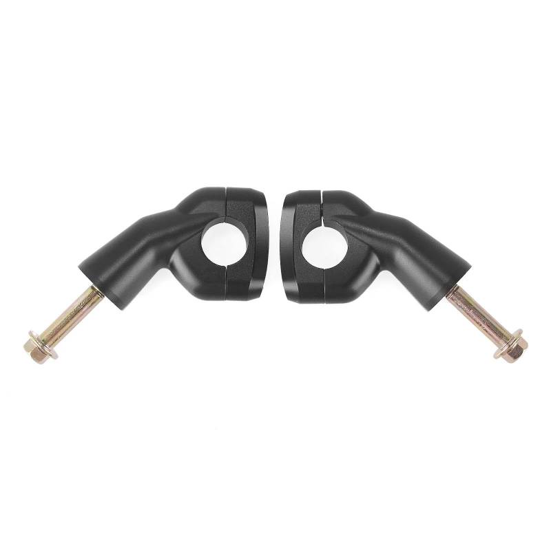 LLYIXUAI Motorrad Lenkererhöhung Motorrad Lenker Griff Bar Steigleitungen Schellen Adapter Für Bonneville Für Bobber Für T100 Für T120 Für Scrambler1200XC(Black) von LLYIXUAI