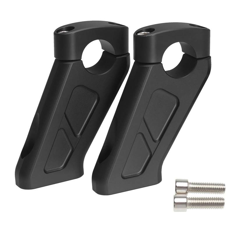 LLYIXUAI Motorrad Lenkererhöhung Motorrad Lenkererhöhung Bar Kit Griffklemme Für R1200GS Für Abenteuer 2008 2009 2010 2011 2012 2013(Black) von LLYIXUAI