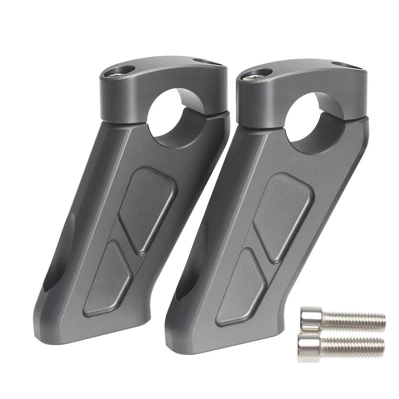 LLYIXUAI Motorrad Lenkererhöhung Motorrad Lenkererhöhung Bar Kit Griffklemme Für R1200GS Für Abenteuer 2008 2009 2010 2011 2012 2013(Titanium) von LLYIXUAI