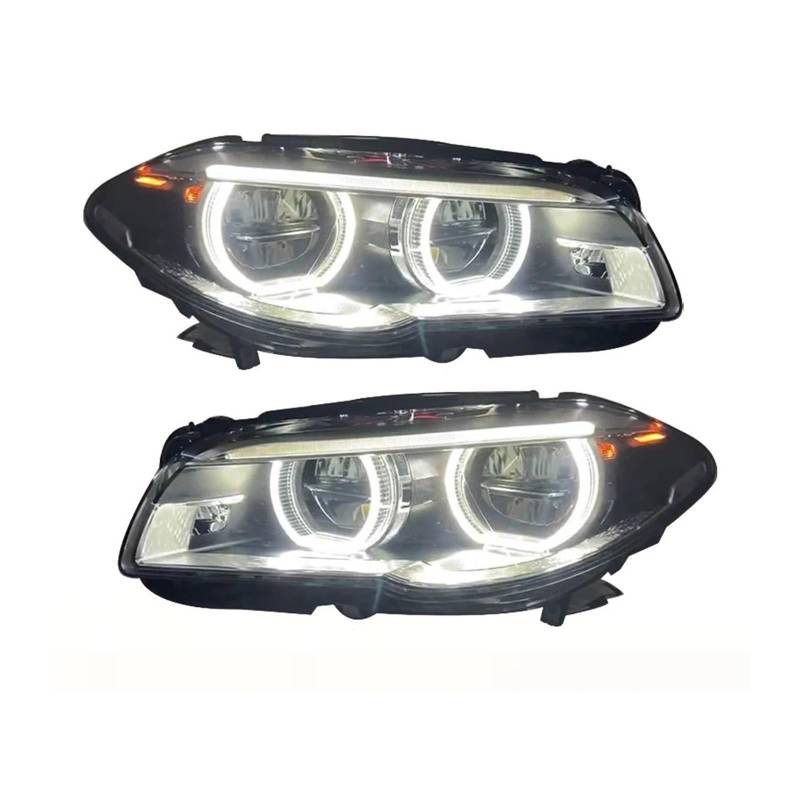 2PCS LED Scheinwerfer Kompatibel for BMW F10 F18 2010-2017 M5 520i 520d 530i 530d Led-leuchten f10 F18 Scheinwerfer Auto Zubehör(NO AFS_XENON_2010-2013) von LLYUVXYJ