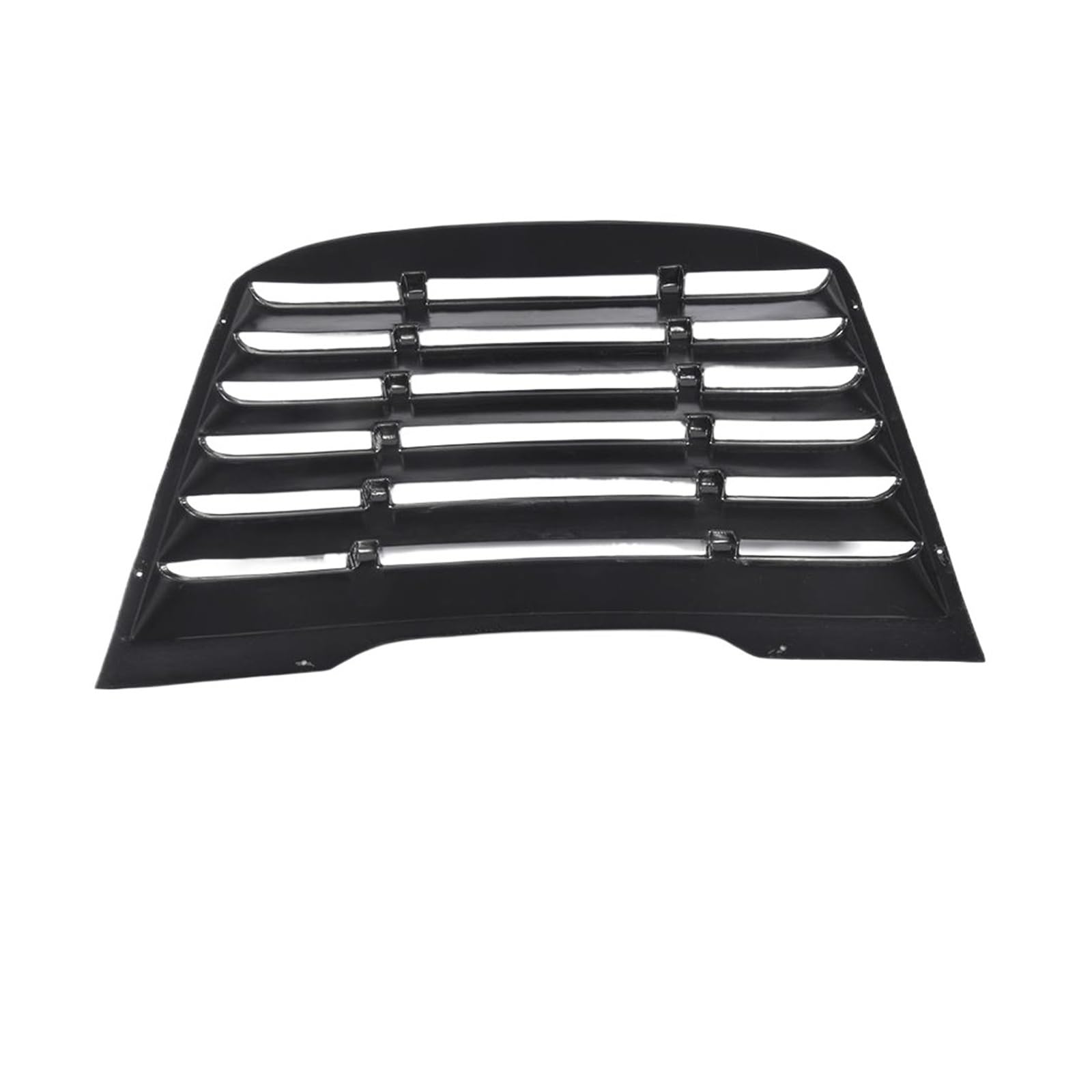 ABS Schwarz Auto Heckscheibe Dekorative Jalousie Luftauslass Diffusor Shutter Grill Abdeckung Kompatibel for Ford Mustang 2015-2018 von LLYUVXYJ