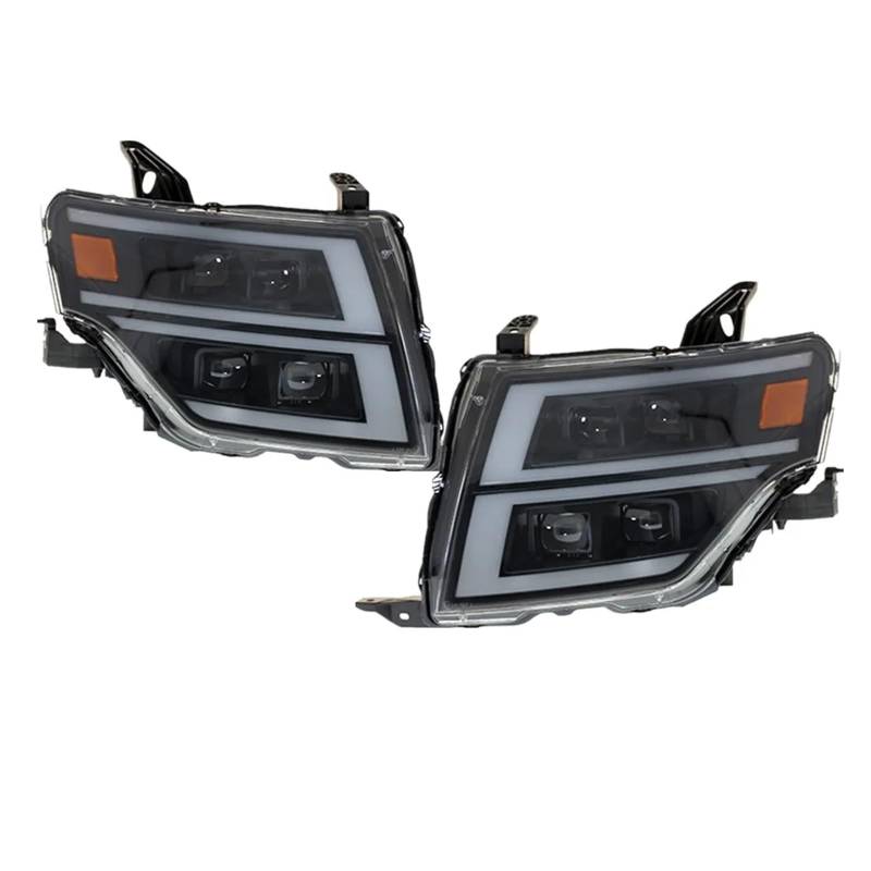 Auto-Frontleuchten kompatibel for Mitsubishi Pajero V93 Scheinwerfer 2009–2021 V97 LED-Scheinwerfer Montero V87 modifiziertes Kfz-Zubehör von LLYUVXYJ