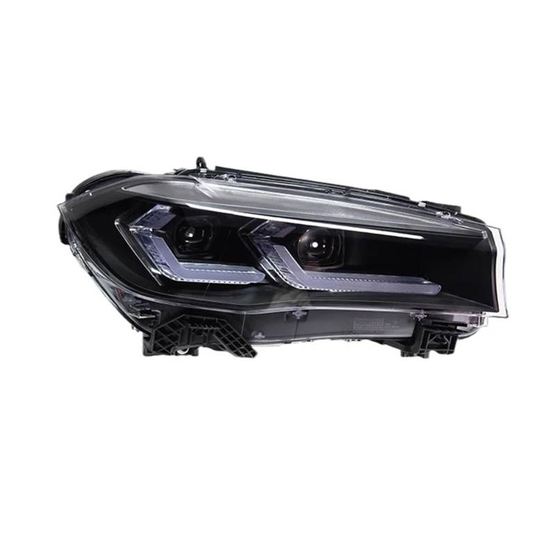 Auto Lichter Kompatibel for BMW X5 X6 LED Scheinwerfer 2014-2018 F15 F16 Lampe Drl Projektor Objektiv Automotive zubehör(RHD) von LLYUVXYJ