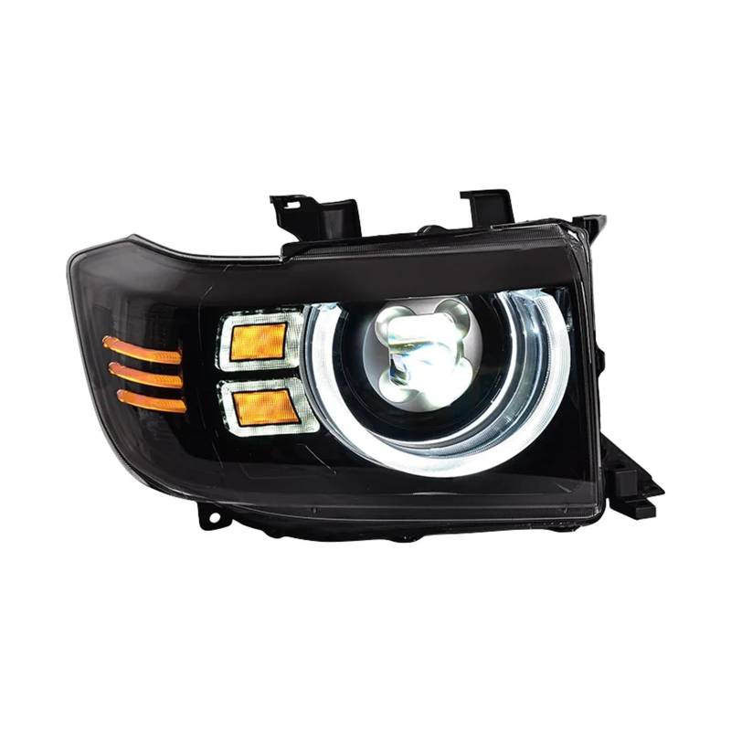 Auto Lichter Kompatibel for Toyota Land Cruiser LC70 LC72 LED Scheinwerfer LC76-LC79 Kopf Lampe Drl Projektor Objektiv Automotive Zubehör von LLYUVXYJ