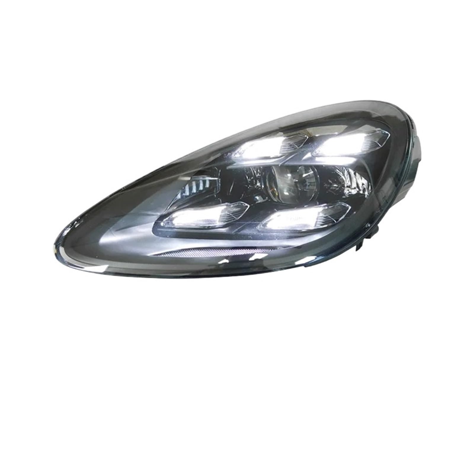 Auto Styling Kompatibel for Porsche Cayenne Scheinwerfer 2011-2018 Kopf Lampe LED DRL Front Licht Projektor Objektiv(Headlight 2015-2018) von LLYUVXYJ