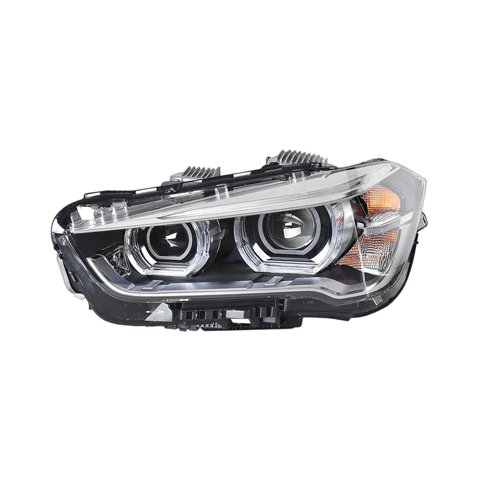 Auto Styling Kopf Lampe Kompatibel for BMW X1 Scheinwerfer 2016-2020 F48 F49 Alle LED Scheinwerfer Objektiv DRL angel Eye Automotive Zubehör von LLYUVXYJ