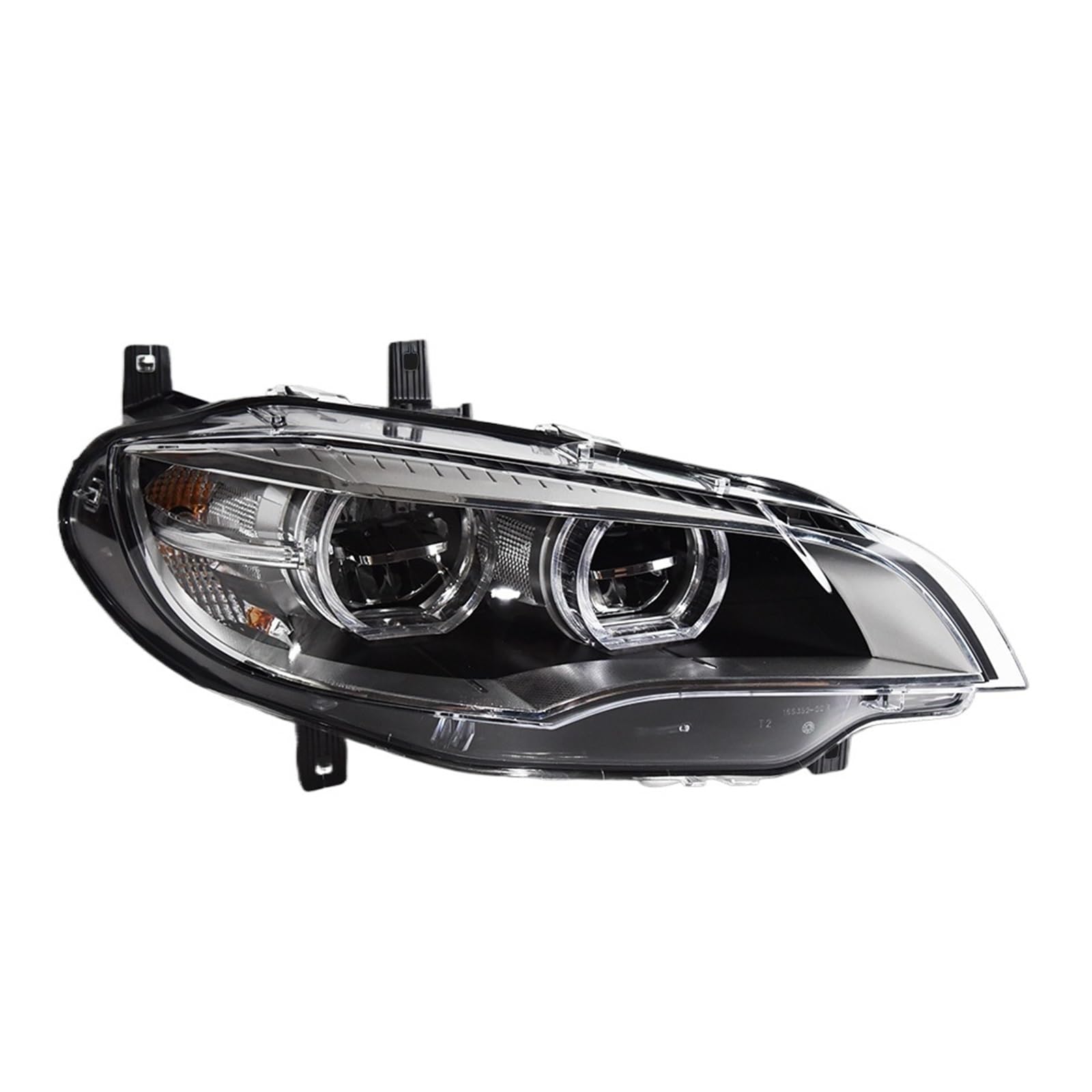 Auto-Styling-Kopflampe kompatibel for BMW X6 Scheinwerfer 2007–2013 E71 LED-Scheinwerferprojektor AngelEye DRL Signal Kfz-Zubehör von LLYUVXYJ