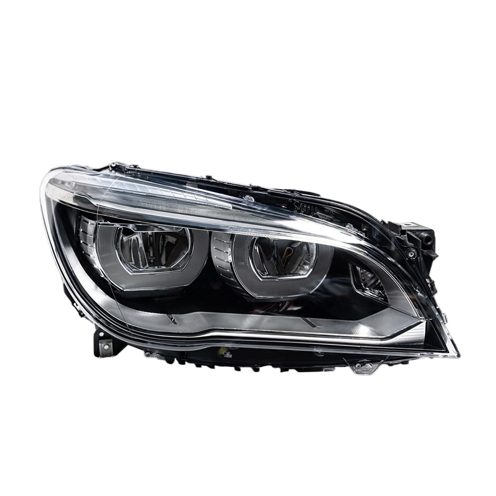 Auto Styling Scheinwerfer Kompatibel for BMW F01 F02 740i 730i 735i LED Scheinwerfer 2009-2015 Kopf Lampe DRL signal Projektor Objektiv Auto Zubehör(09-12 one set) von LLYUVXYJ