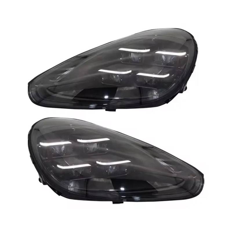 Autoscheinwerfer kompatibel for Porsche Cayenne 958.2 2015–2017 Upgrade geändert auf 2024 Styling dynamische Blinkerlampe Autozubehör(Have AFS,2015-2017_2PS_RIGHT) von LLYUVXYJ