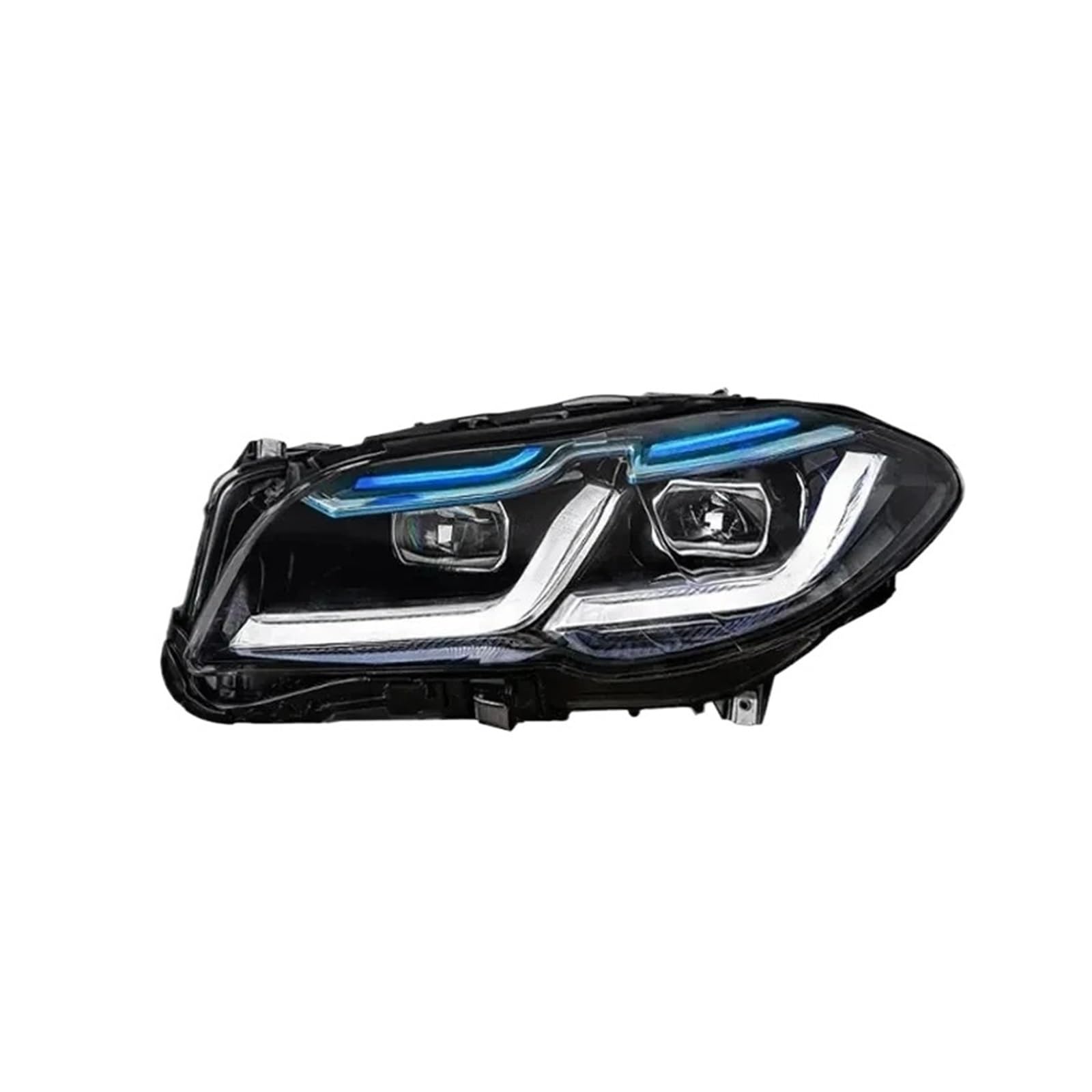 Autozubehör Auto Autozubehör Led kompatibel for BMW F10 Projektor 2008–2017 DRL Nebelbremsleuchte Montage Tuning Lichter Plug and Play(2011 2013,Original Xenon) von LLYUVXYJ