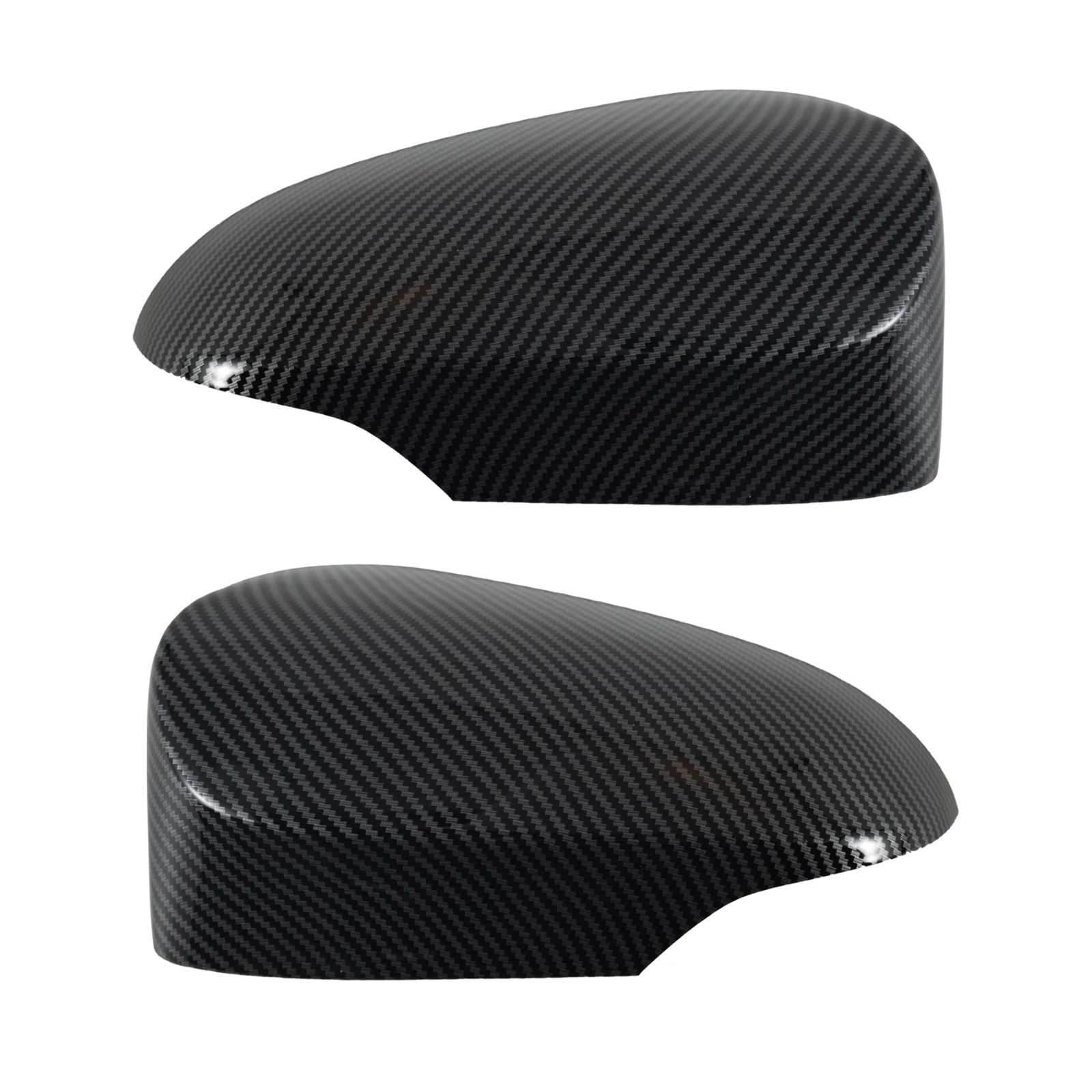 Carbon Fiber Kunststoff Rückspiegel Gehäuse Fit Kompatibel for Toyota Corolla 2014-2019 Schutzhülle 87945-02930 87915-02930(A Pair) von LLYUVXYJ