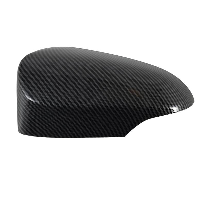 Carbon Fiber Kunststoff Rückspiegel Gehäuse Fit Kompatibel for Toyota Corolla 2014-2019 Schutzhülle 87945-02930 87915-02930(Left Driver side) von LLYUVXYJ