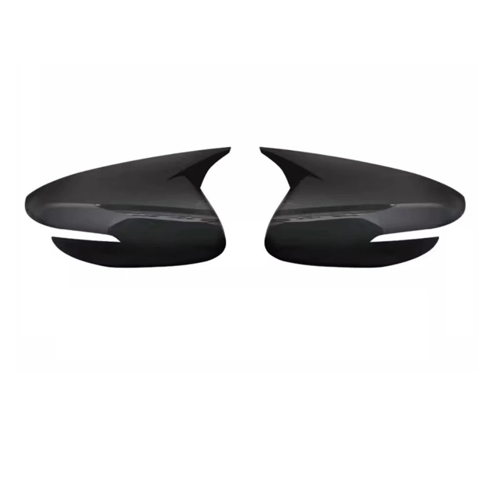 Kompatibel for Kia K3 2013 2014 2015-2018 Paste Rückspiegel Gehäuse Abdeckung Flügel Tür Seite Spiegel Shell Cap Carbon Fiber 1 Paar(A pair bright black) von LLYUVXYJ