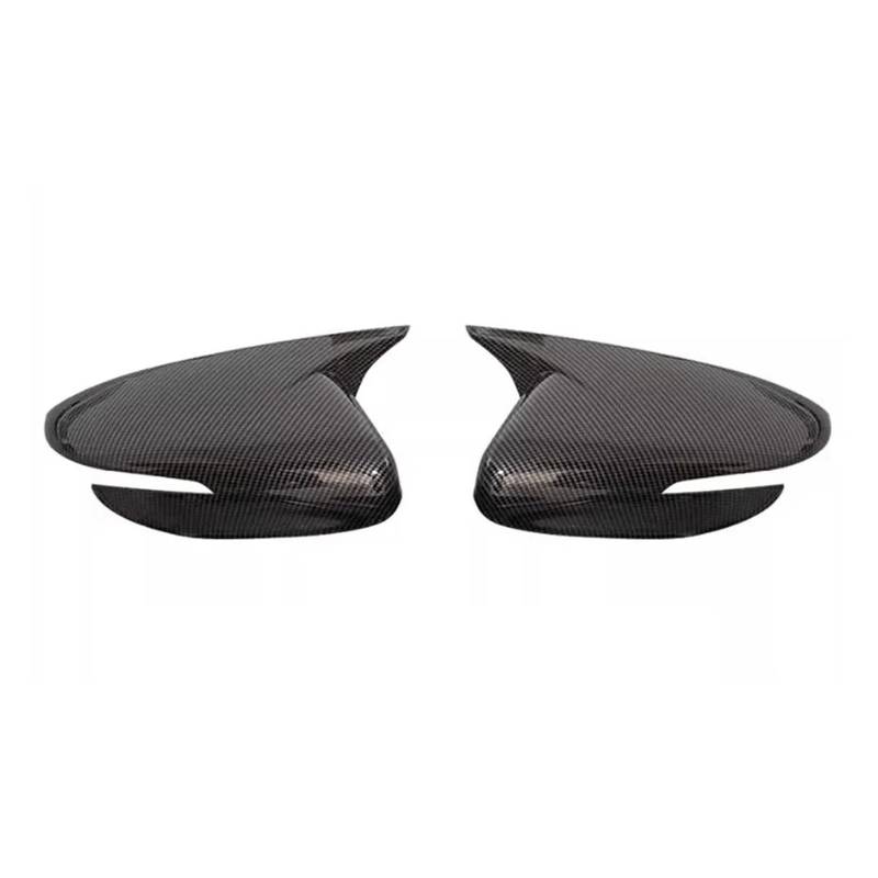 Kompatibel for Kia K3 2013 2014 2015-2018 Paste Rückspiegel Gehäuse Abdeckung Flügel Tür Seite Spiegel Shell Cap Carbon Fiber 1 Paar(A pair carbon fiber) von LLYUVXYJ