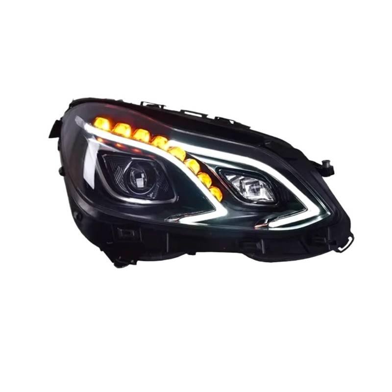 Kompatibel for Mercedes Benz W212 LED-Scheinwerfer 2013 2014 2015 2016 E180 E200 E260 E300 LED DRL Frontlampen Refit Voll-LED-Linse Autolichter(Original Xenon) von LLYUVXYJ