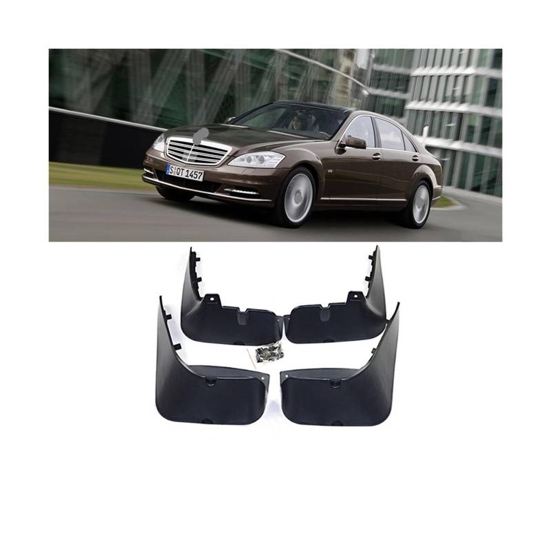 Kotflügel Kompatibel for Mercedes Benz S Klasse W221 V221 W222 2006~2019 Auto Zubehör Schmutzfänger Kotflügel Auto Ersatzteile(2006-2013 W221) von LLYUVXYJ