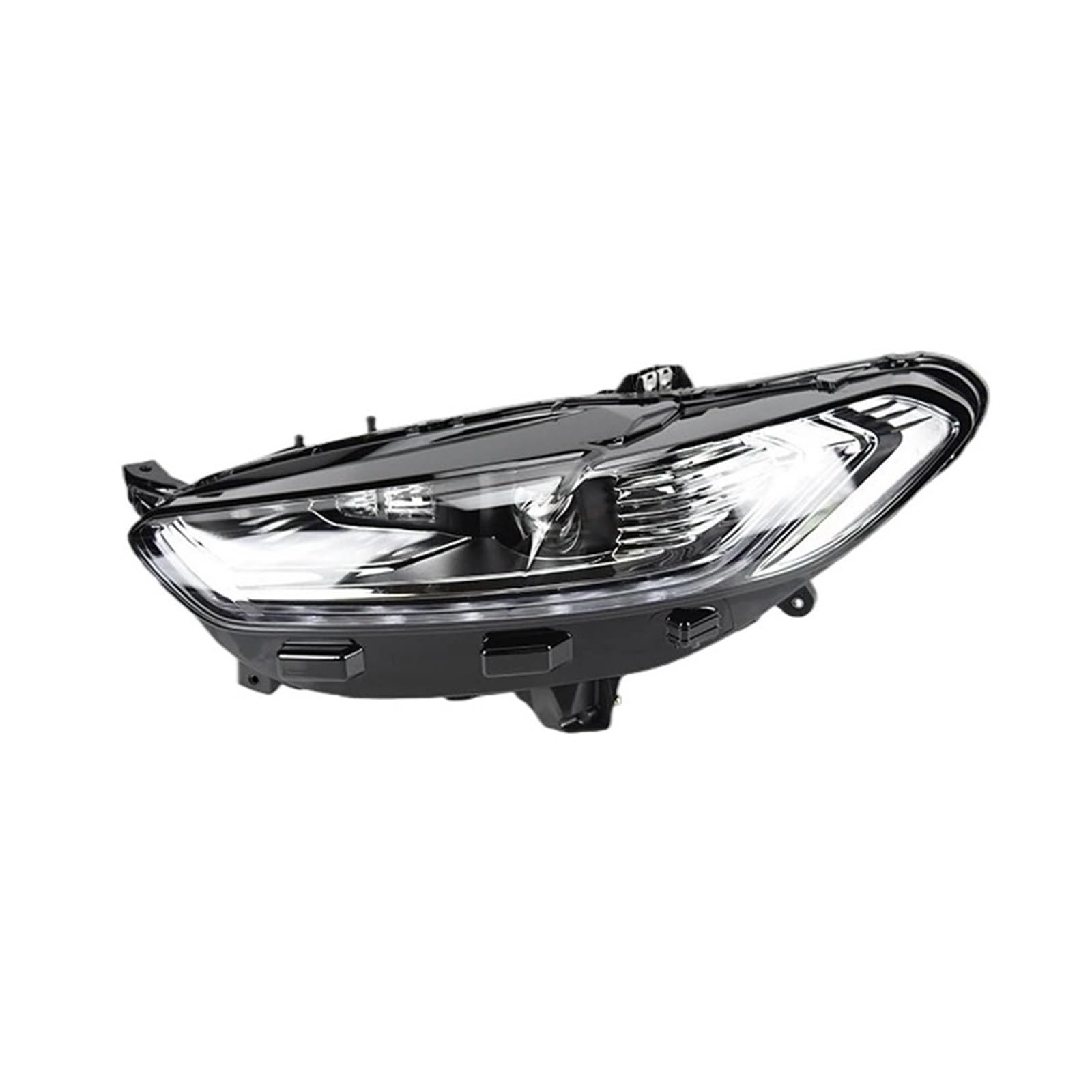 Scheinwerfer Kompatibel for Ford Fusion 2013-2016 Mondeo Auto LED DRL Hella 5 Xenon Objektiv Hid H7 Mondeo auto Zubehör(2 LIGHTS_LHD) von LLYUVXYJ