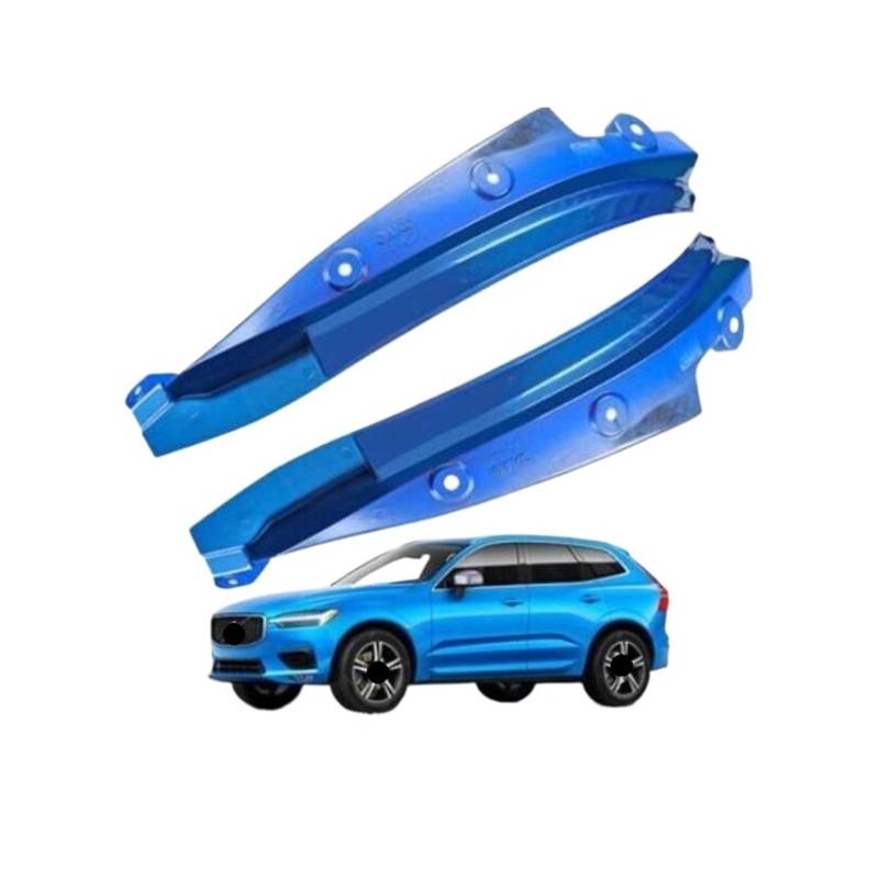 Spezielle Hintertür-Hinterrad-Kotflügel-Modifikation, Autozubehör, Kotflügel, kompatibel for Volvo Xc60 Schmutzfänger 2018 2019 2020 2021 2022 JF(Flame Shadow Blue) von LLYUVXYJ