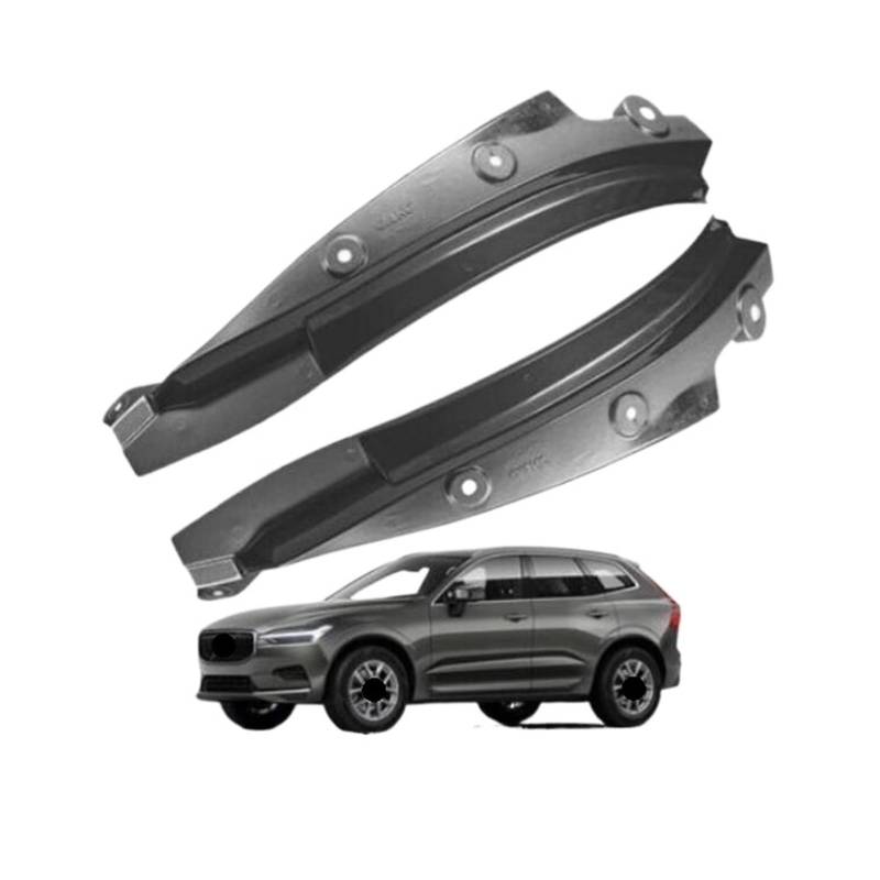 Spezielle Hintertür-Hinterrad-Kotflügel-Modifikation, Autozubehör, Kotflügel, kompatibel for Volvo Xc60 Schmutzfänger 2018 2019 2020 2021 2022 JF(Pine grey 2psc) von LLYUVXYJ