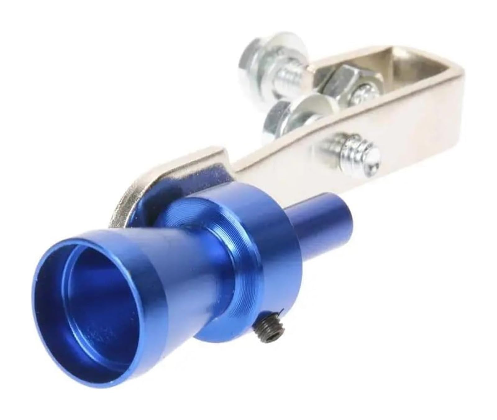 Auto-Auspuffrohr Auto-Auspuffrohr-Endrohrspitze Aluminiumlegierung Größe S Universal-Auto-Turbo-Sound-Whistle Schalldämpfer Auspuffrohr(Blau) von LMHGMUBVR