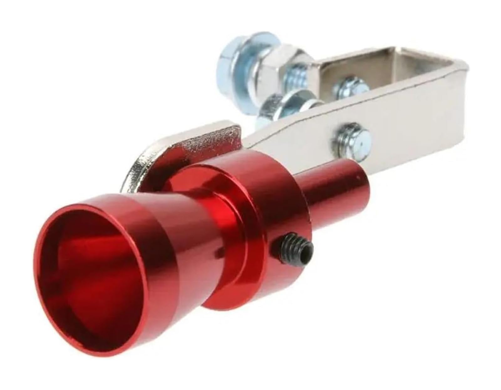 Auto-Auspuffrohr Auto-Auspuffrohr-Endrohrspitze Aluminiumlegierung Größe S Universal-Auto-Turbo-Sound-Whistle Schalldämpfer Auspuffrohr(rot) von LMHGMUBVR