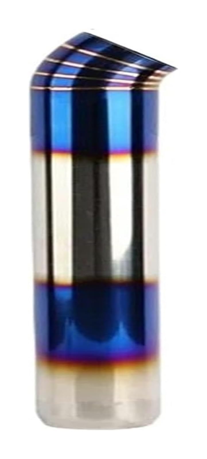 Auto-Auspuffrohr Auto-Auspuffrohr-Endrohrspitze Universeller Auto-Schalldämpfer Gebrannter Blauer Edelstahl 66 Mm Gas-Endrohre Wasserdichter Heckschutz(Blue 600mm) von LMHGMUBVR