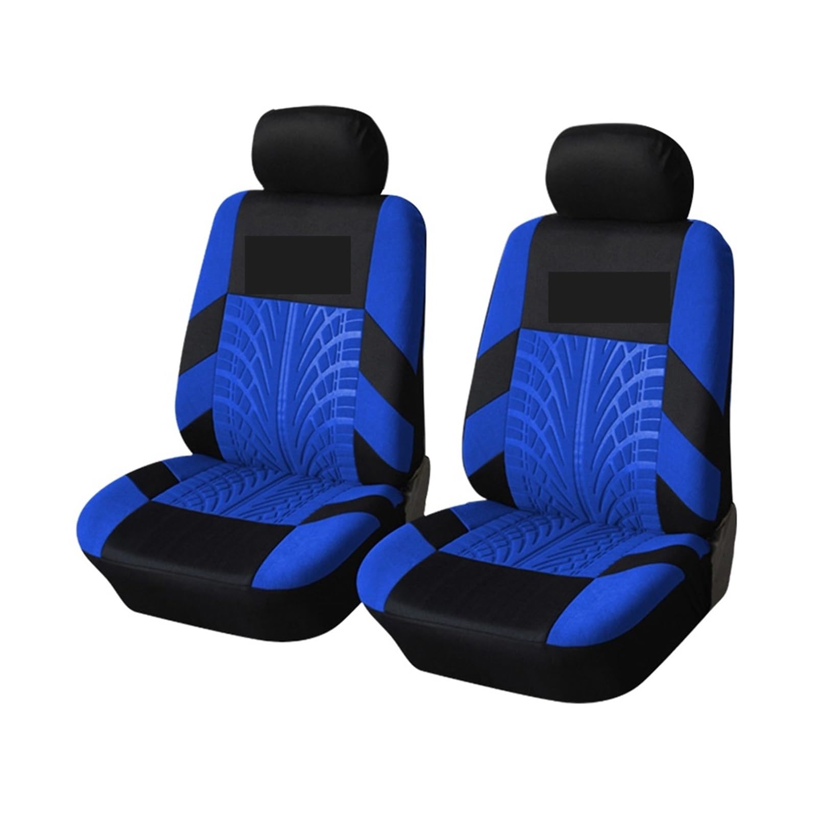 Auto Sitzbezügesets Autositzbezug, Polyesterstoff, Universal-Set, rot, Auto-Styling, passend für die meisten Auto-Innenausstattungen, Sitzbezüge für Limousinen.(Blau,2xHigh Back Seat Covers) von LMHGMUBVR