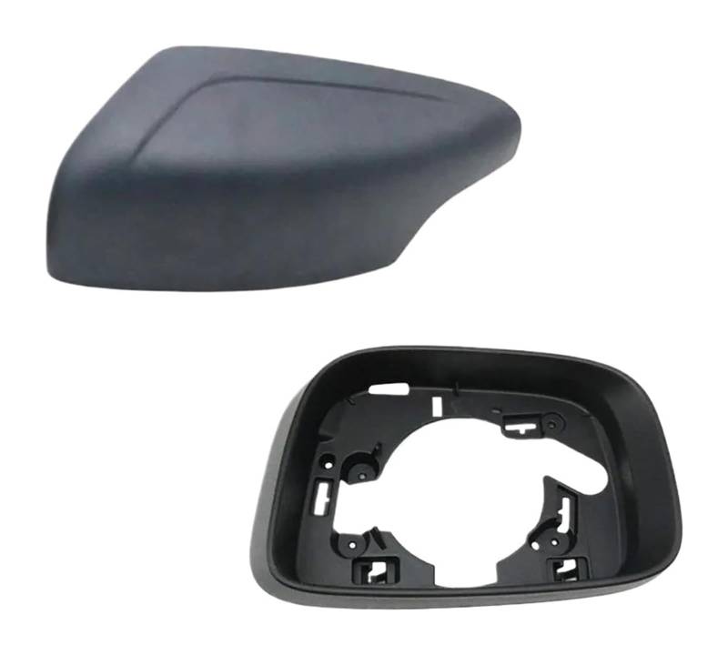 Ersatz Rückspiegel Abdeckung Für Volvo XC60 2009-2013 Rückspiegel Schalen Außen Links Rechts Seite Rückspiegel Flügel Spiegel Abdeckung Kappe Rahmen Trim Set Gehäuse(Unpainted,LH) von LMHGMUBVR