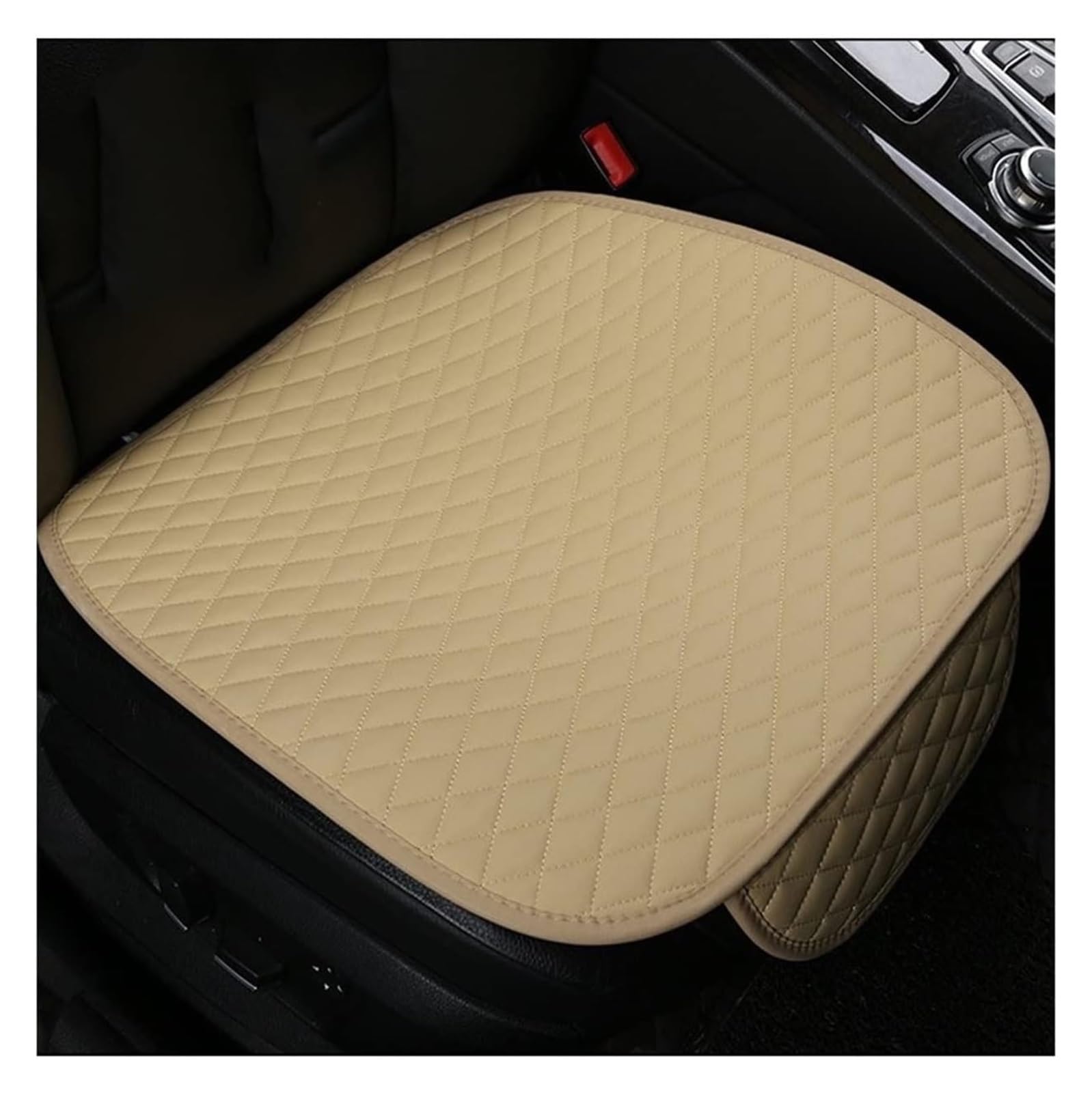 LMHGMUBVR Auto-Schonbezug Für A1 A4 B8 B9 A5 A6 C6 C7 C8 A7 A8L Autositzbezüge Kissen Innenzubehör Autositzbezüge(1pcs Front,Beige) von LMHGMUBVR