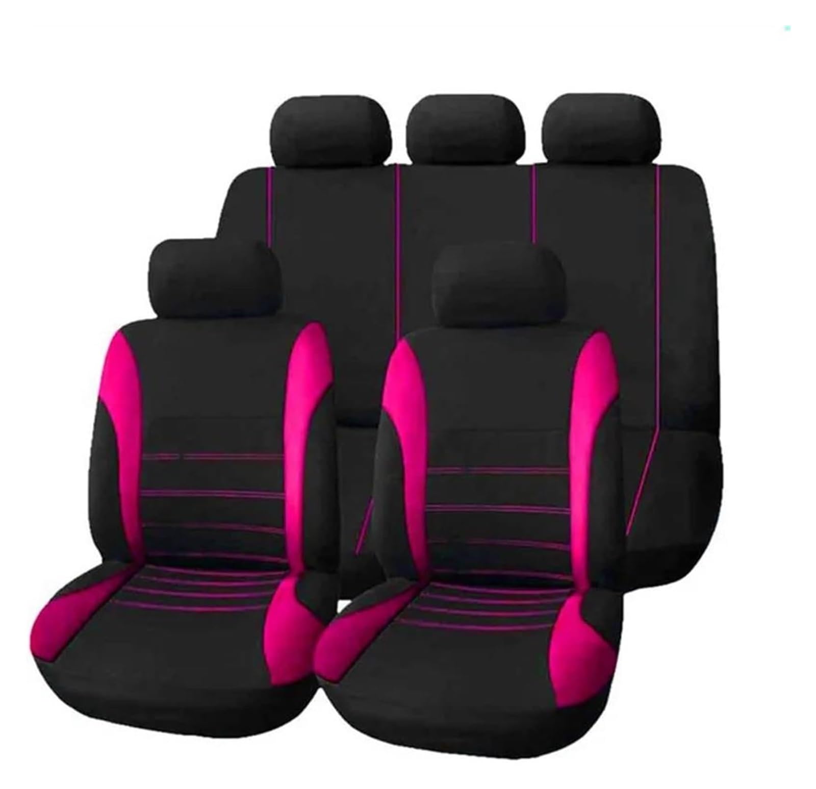 LMHGMUBVR Auto-Schonbezug Für Andhra Für Zafira Für Karl Für Combo Für Marina Für Agila Für Vectra Auto Sitz Protektoren Abdeckung Auto Sitzbezüge(Rose Red) von LMHGMUBVR