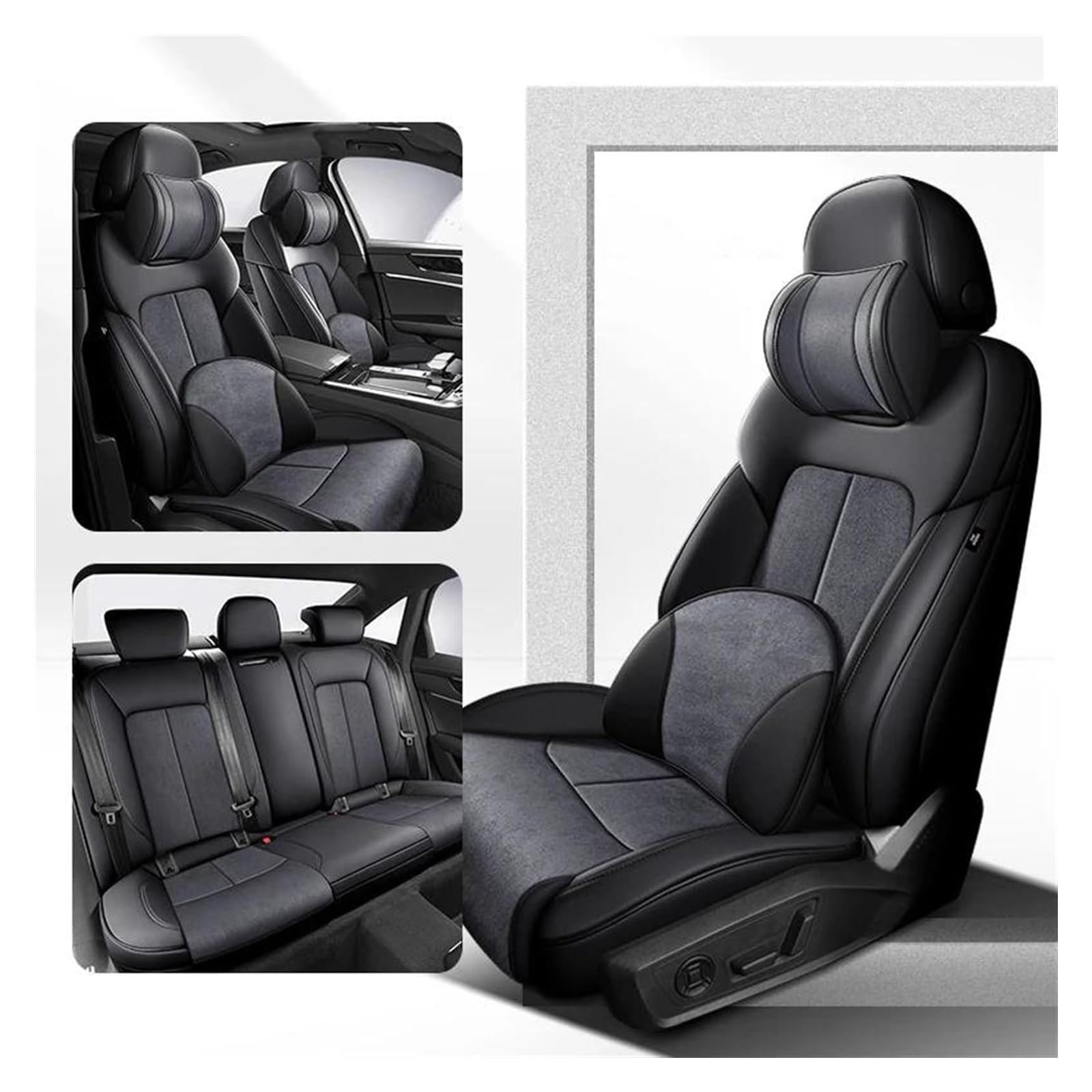 LMHGMUBVR Auto-Schonbezug Für Hyundai I30 Ix25 Ix35 Für Solaris Für Creta Für Tucson 360 ° Surround Auto Innen Auto Sitzbezüge Custom(Color 9) von LMHGMUBVR