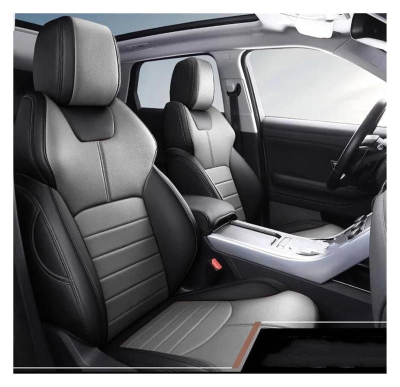 LMHGMUBVR Auto-Schonbezug Für L&and R&Over Für Discovery 3 4 5 Sports Für Evoque Für Freelander 2 Für R&Ange R&Over Sport Für Velar Custom Car Seat Cover(2) von LMHGMUBVR