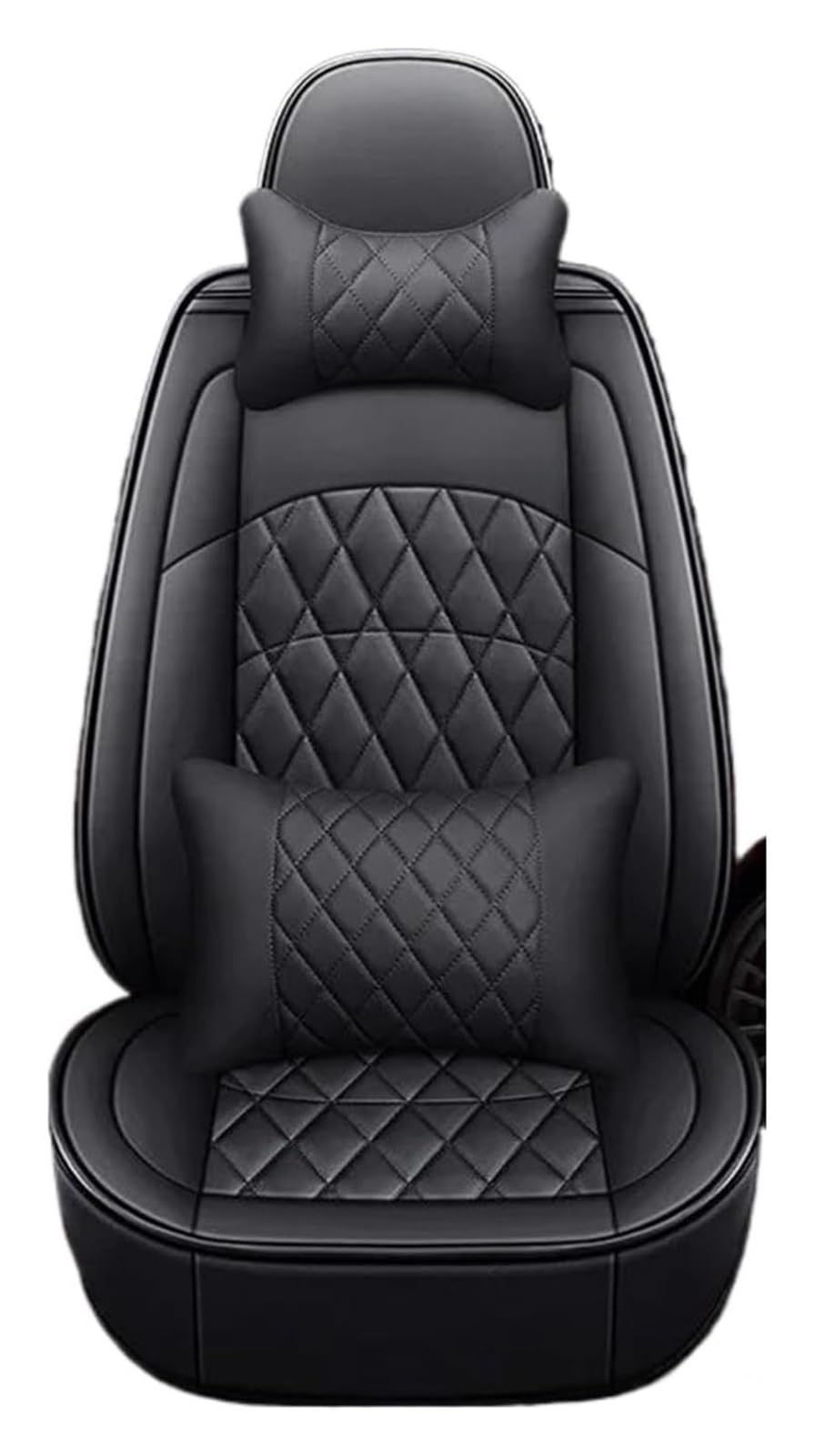 LMHGMUBVR Auto-Schonbezug Für Mazda Alle Modelle Für Mazda 3 Für Axela 2 5 6 8 Für Atenza CX-7 CX-3 MX-5 CX-8 CX-30 CX-5 CX-9 CX-4 Autositzbezug(Black Pillow) von LMHGMUBVR