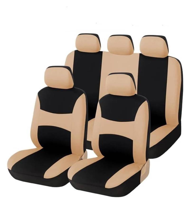 LMHGMUBVR Auto-Schonbezug Für Seat Für Ibiza 2012 Auto Innen Zubehör Sitzbezüge Komplette Set Schutzhülle Auto Sitzbezüge Protektoren Kissen(1) von LMHGMUBVR