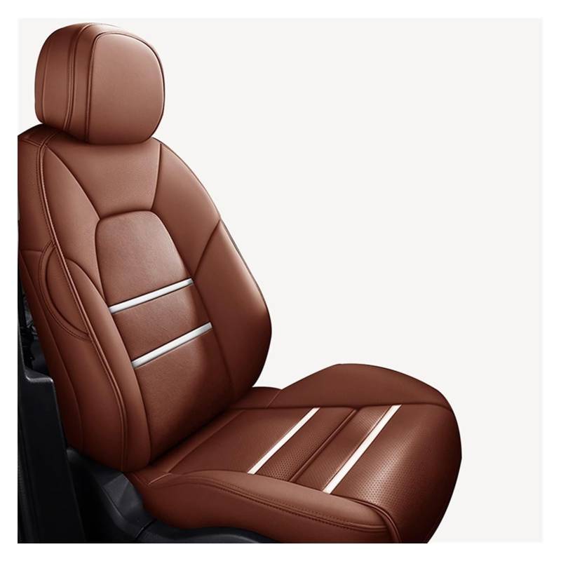 LMHGMUBVR Auto-Schonbezug Für Sitz Für Leon Mk2 Für Altea XL Für Ibiza Für Ateca Für Arona Autositz Set Sitzkissen Abdeckung Schutz Auto Benutzerdefinierte Sitzbezüge(Beige-Panel,Standard Edition) von LMHGMUBVR