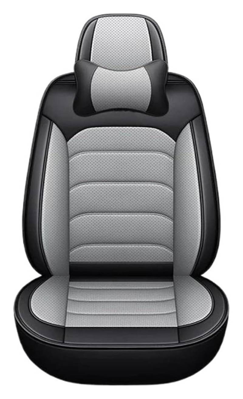 LMHGMUBVR Auto-Schonbezug Für T&oyota Alle Modelle Für Land Cruiser Für Prado Für Yaris Für Venza Für Prius Protektoren Autositzbezüge Autositzbezug(Grey Pillow) von LMHGMUBVR