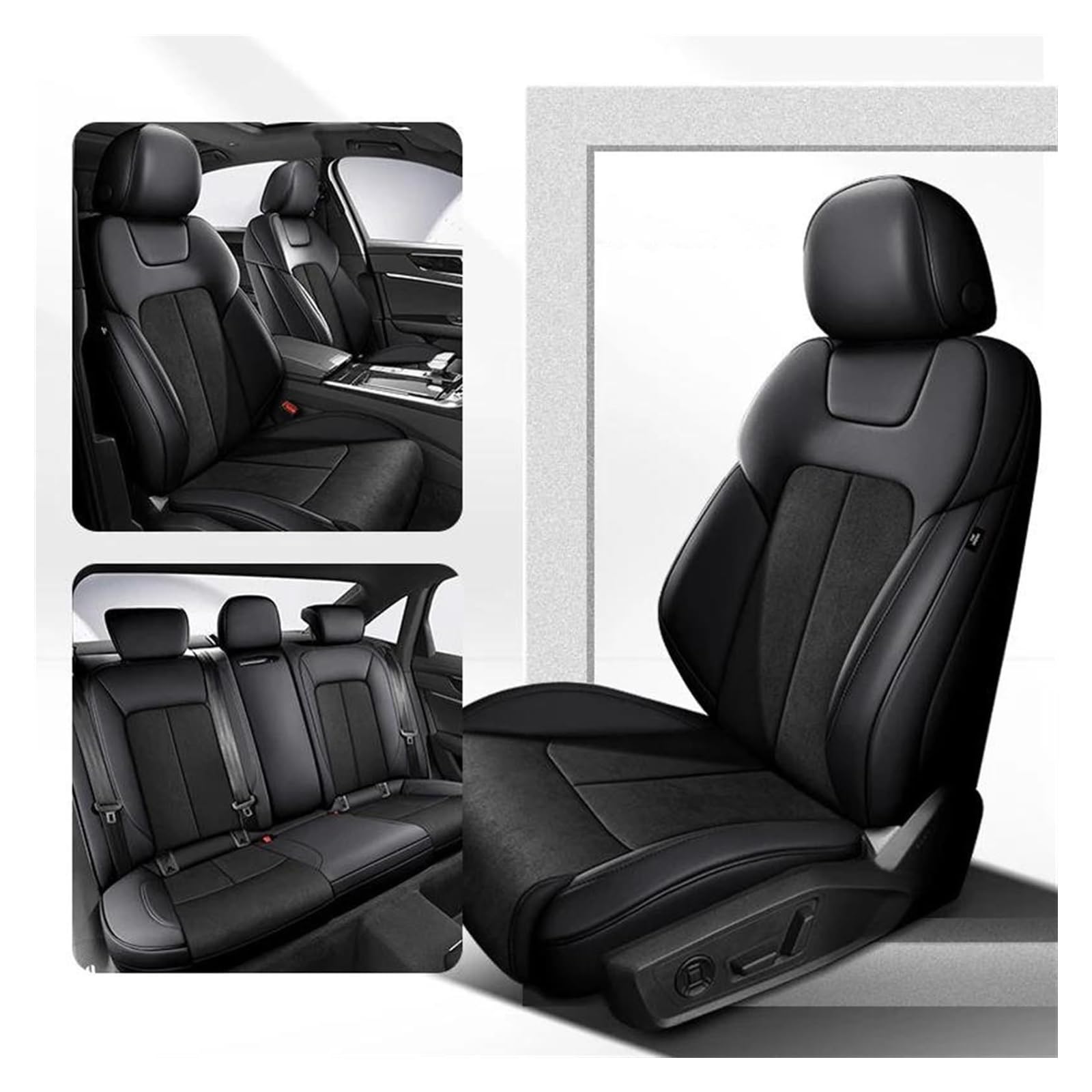 LMHGMUBVR Auto-Schonbezug Für T&oyota Für Yaris Für Avensis T25 Für Aygo 360 ° Surround Auto Innen Zubehör Auto Sitzbezüge Custom Auto Sitzbezug(Color 2) von LMHGMUBVR