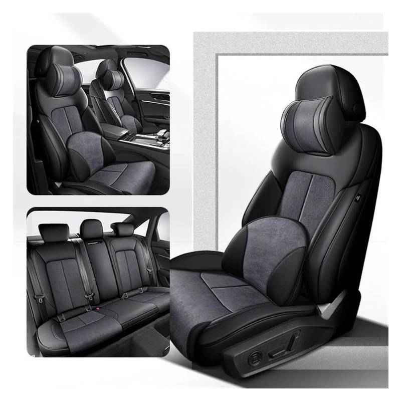 LMHGMUBVR Auto-Schonbezug Für VW Für G&olf 4 5 7 8 Für G&olf GTI Auto Innenschutz Autositzbezüge Benutzerdefinierte Leder All Inclusive Autositzbezug(Color 13) von LMHGMUBVR