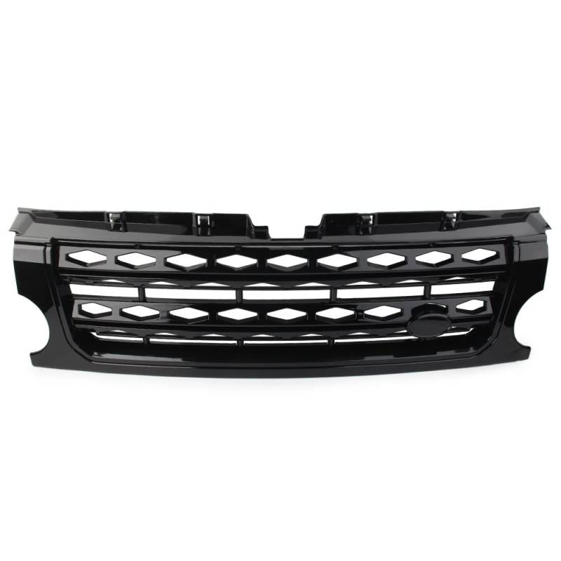 LMHGMUBVR Auto Sitzbezügesets Auto ABS Kühlergrill Stoßstange Mesh Grill Für L&and Rover Für Discovery III Für LR3 Für L319 2005-2009(Schwarz) von LMHGMUBVR