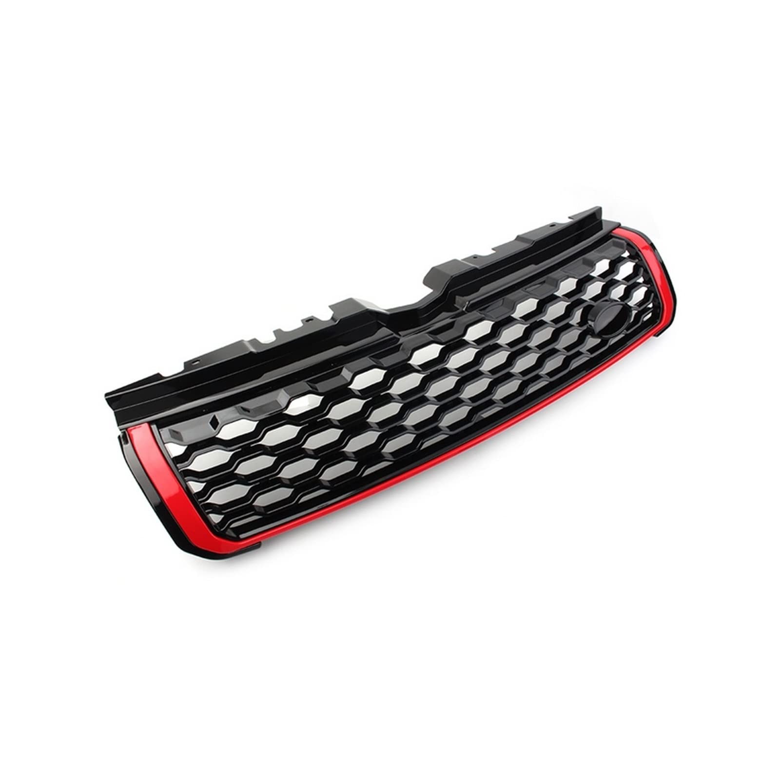 LMHGMUBVR Auto Sitzbezügesets Auto Frontstoßstange Grill Center Styling Oberen Grill Für L&and Rover Für Range Rover Für Evoque 2010-2018(rot) von LMHGMUBVR