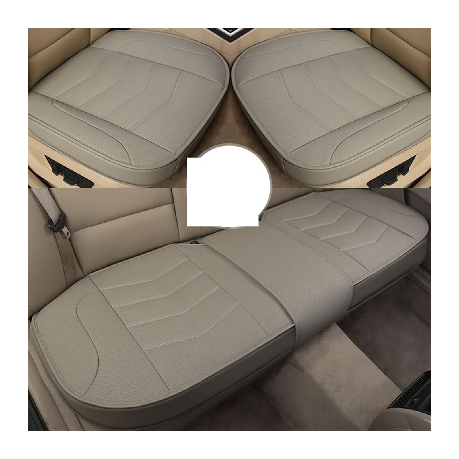 LMHGMUBVR Auto Sitzbezügesets Autositzschutz, Autositzbezug, Autositzbezüge, Autositzkissen Für Autositze, Sitzbezug Für Limousine Und SUV.(Grey,Set of seat Covers) von LMHGMUBVR