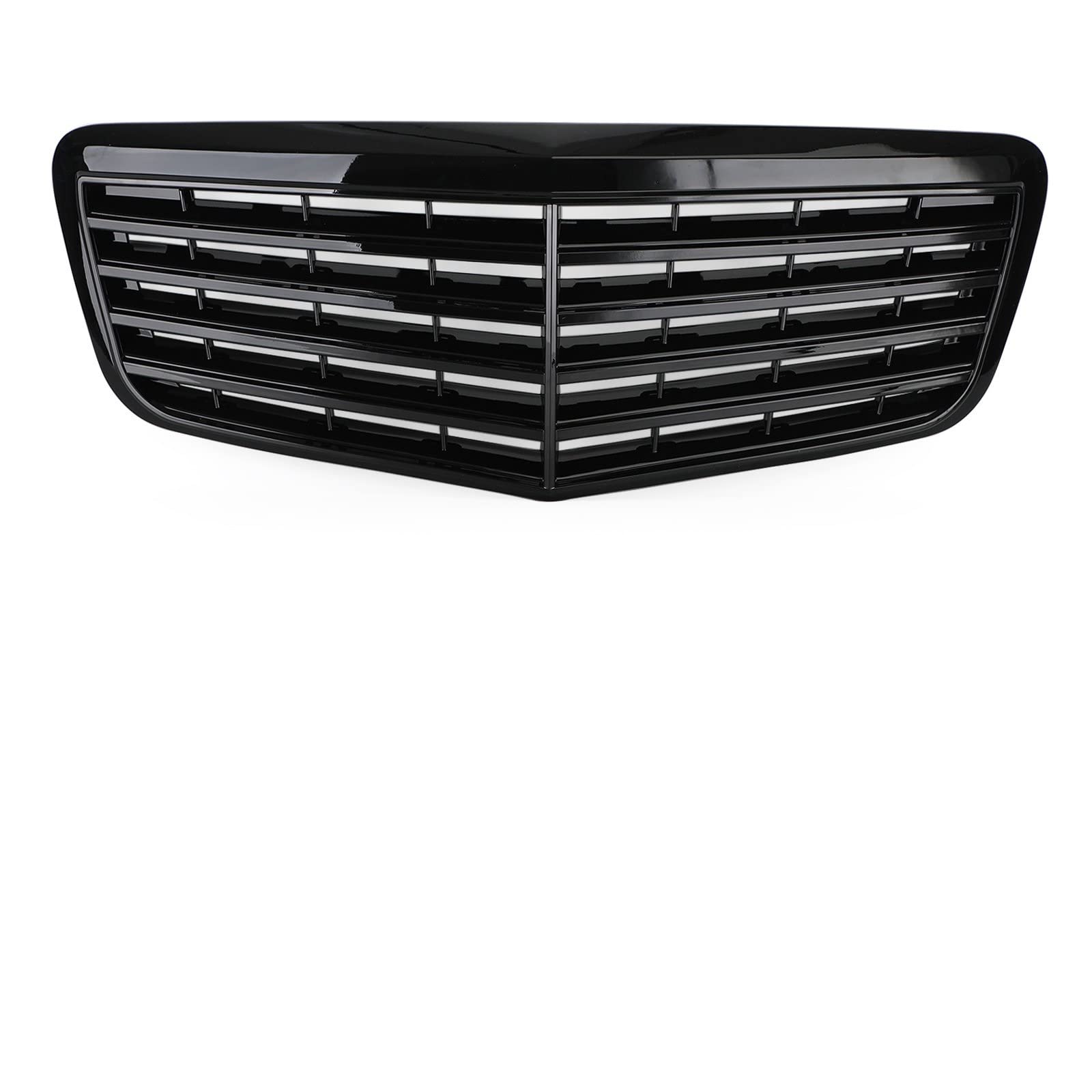 LMHGMUBVR Auto Sitzbezügesets Autozubehör Frontstoßstangengrill Grill Für M&ercedes Für B&ENZ Für W211 Für E350 500 Für AMG 2007-2009 von LMHGMUBVR